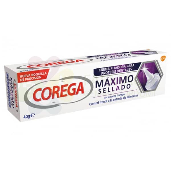 COREGA MAXIMO SELLADO AHESIVO 40G