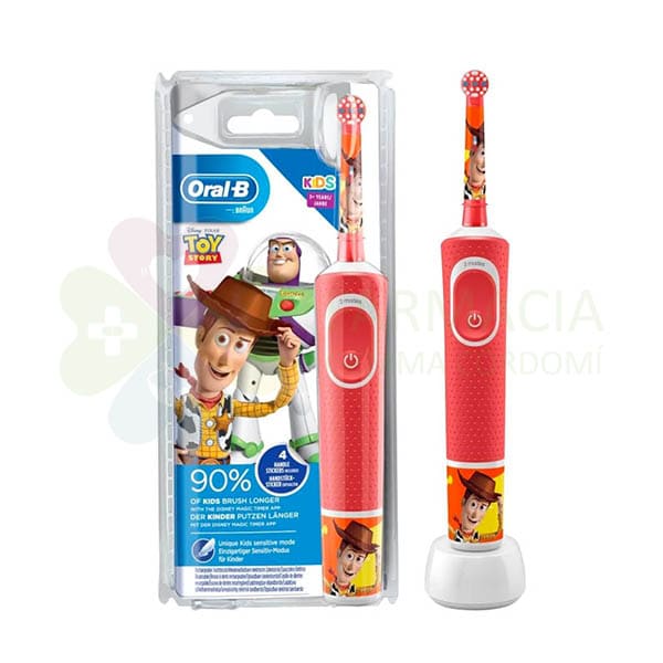 Cepillo Dental Eléctrico Oral B Kids Pixar